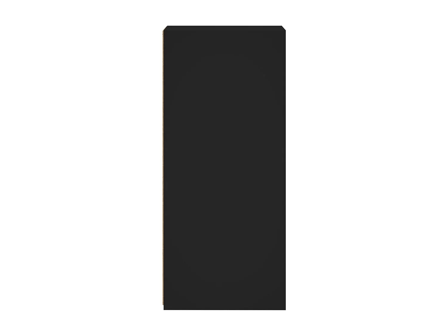 Sideboard Schwarz 30x41x93 cm Holzwerkstoff