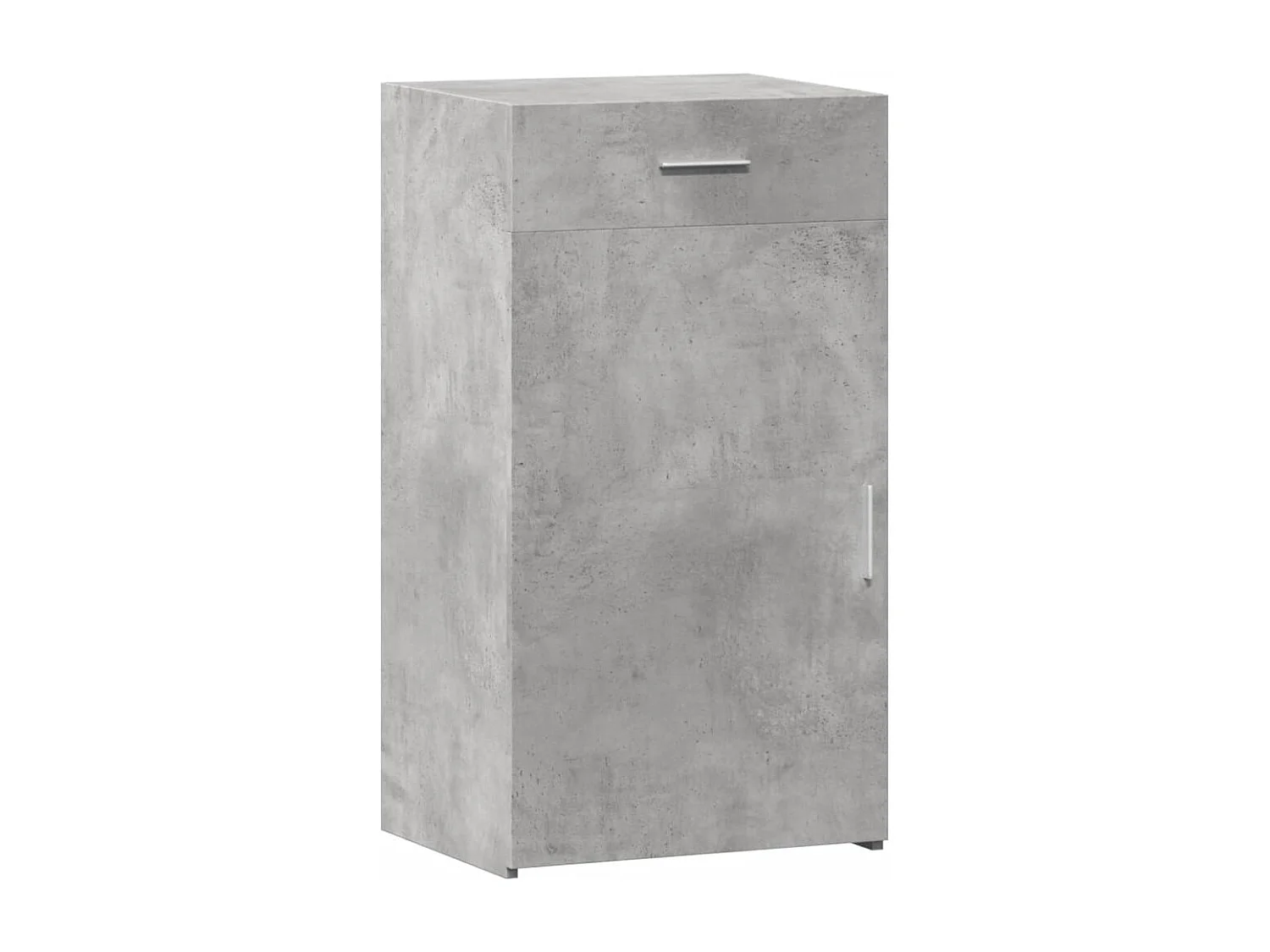 Credenza Grigio Cemento 50x42,5x93 cm in Legno Multistrato