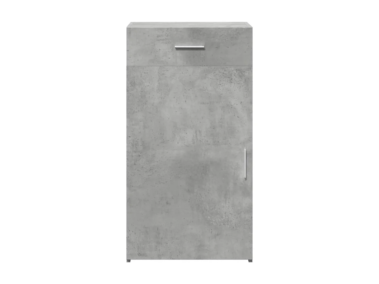 Credenza Grigio Cemento 50x42,5x93 cm in Legno Multistrato
