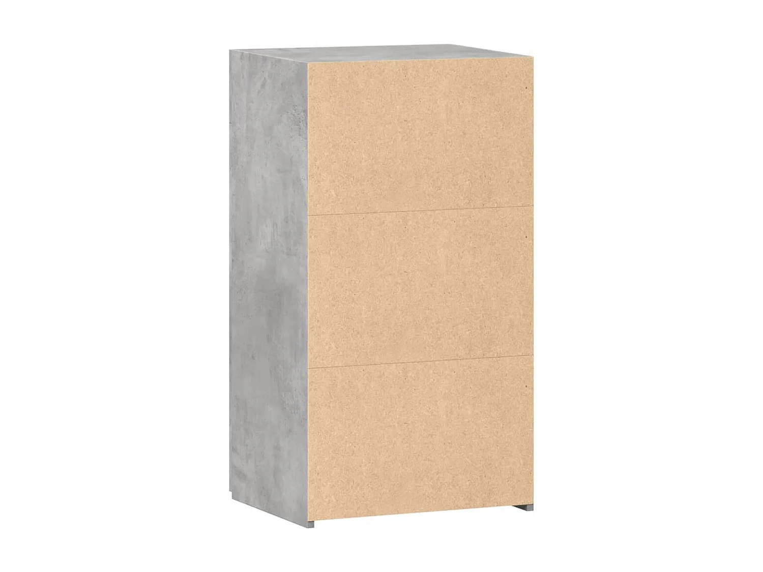 Credenza Grigio Cemento 50x42,5x93 cm in Legno Multistrato