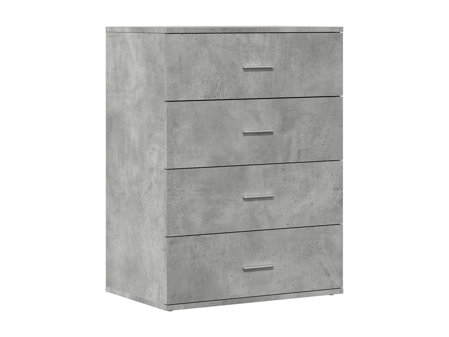 Sideboard Betongrau 60x39x80 cm Holzwerkstoff