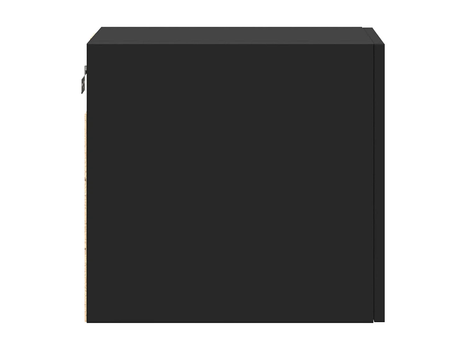 Armario de pared madera de ingeniería negro 30x42,5x40 cm