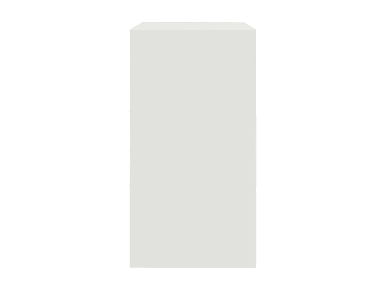 Aparador 67x39x73 cm aço branco