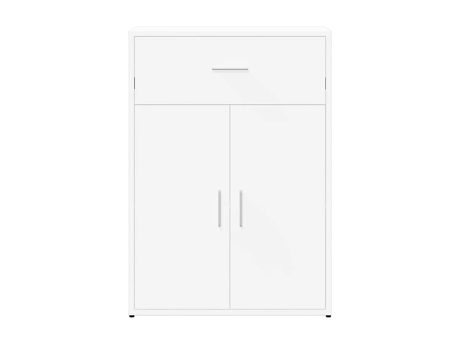 Sideboards 2 Stk. Weiß 60x30x84 cm Holzwerkstoff