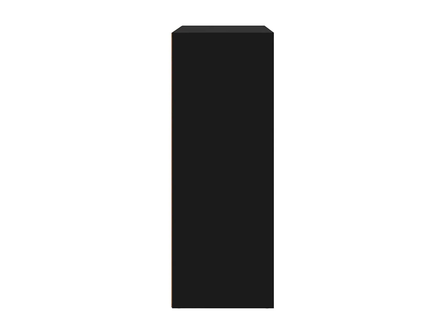 Buffet noir 60x31x84 cm bois d'ingénierie