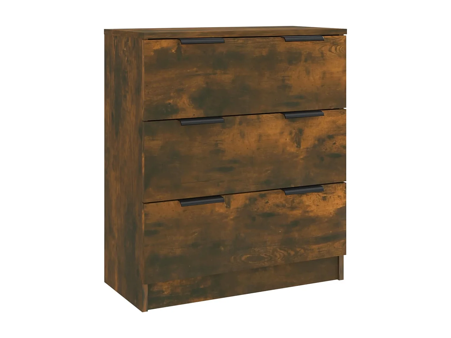 Buffets 3 pcs Chêne fumé Bois d'ingénierie