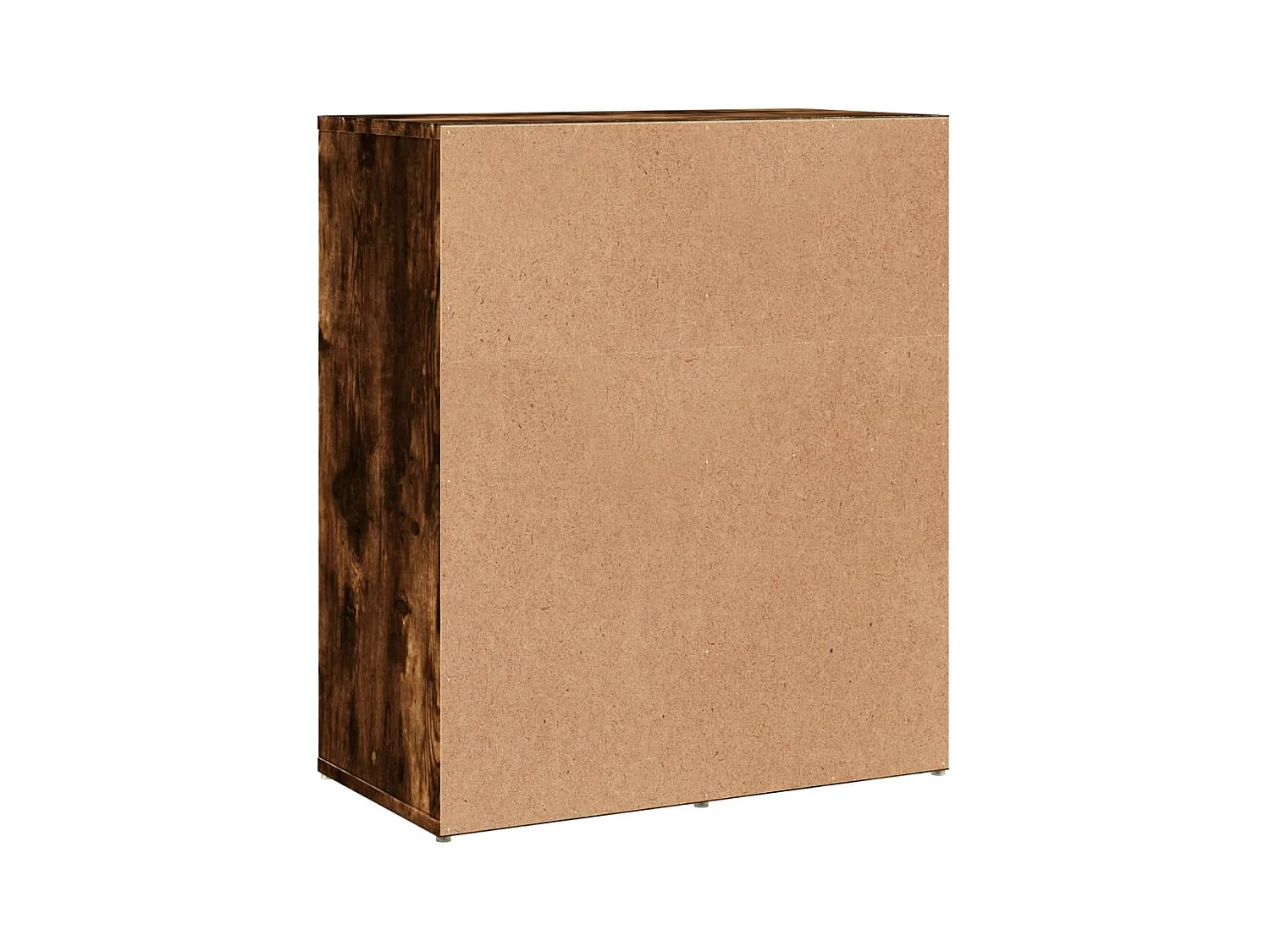 Buffet chêne fumé 60x31x70 cm bois d'ingénierie