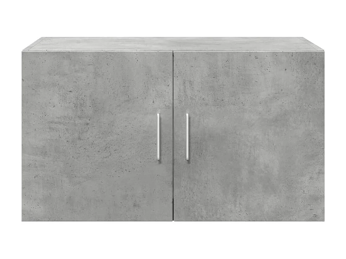 Mobile a Parete Grigio Cemento 70x42,5x40 cm Legno Multistrato