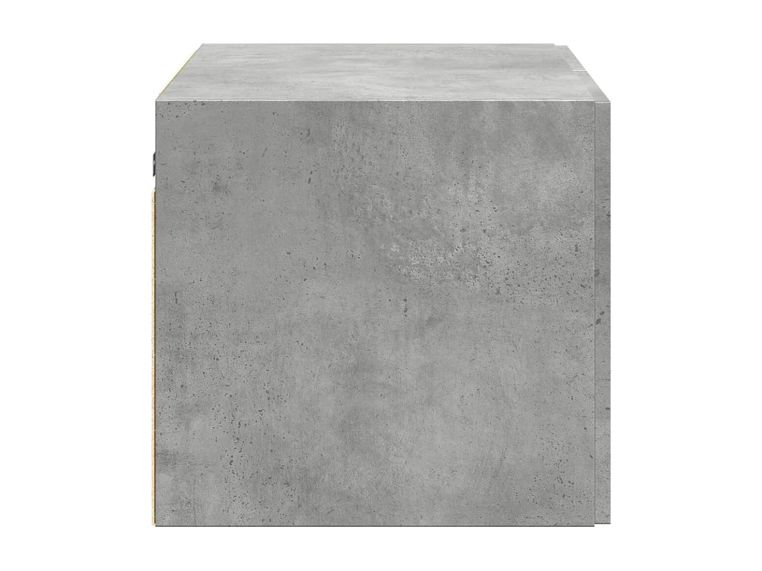 Mobile a Parete Grigio Cemento 70x42,5x40 cm Legno Multistrato