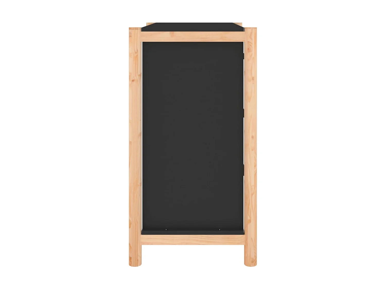 Aparador 62x38x70 cm derivados de madeira preto