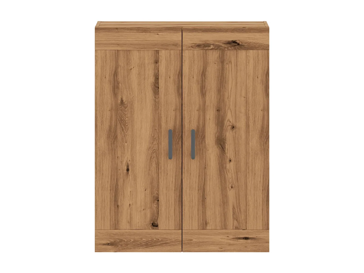 Buffet chêne artisanal 69,5x34x90 cm bois d'ingénierie