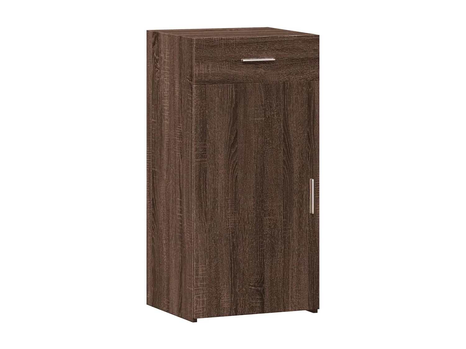 Buffet chêne marron 45x42,5x93 cm bois d'ingénierie