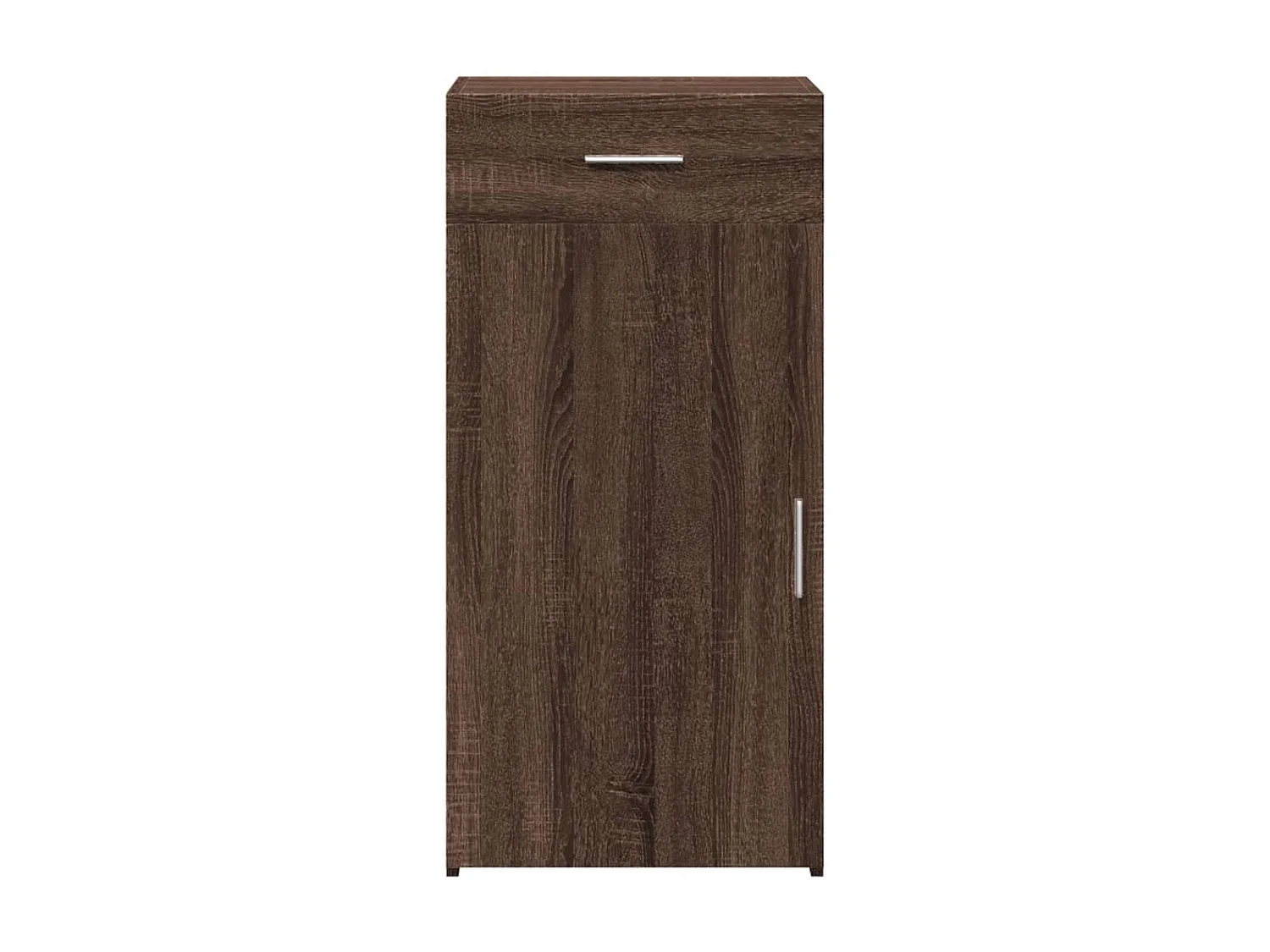 Buffet chêne marron 45x42,5x93 cm bois d'ingénierie