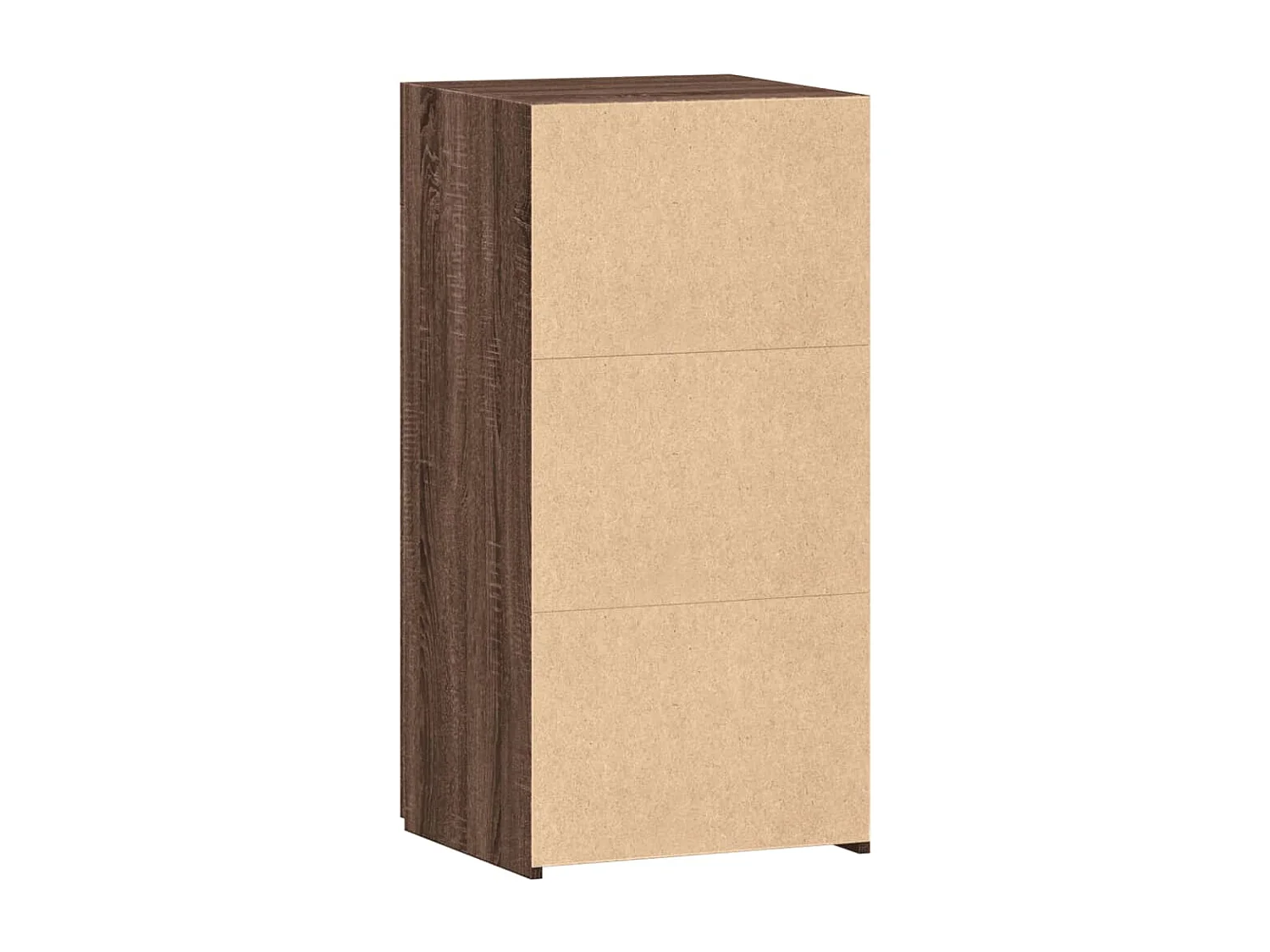 Buffet chêne marron 45x42,5x93 cm bois d'ingénierie