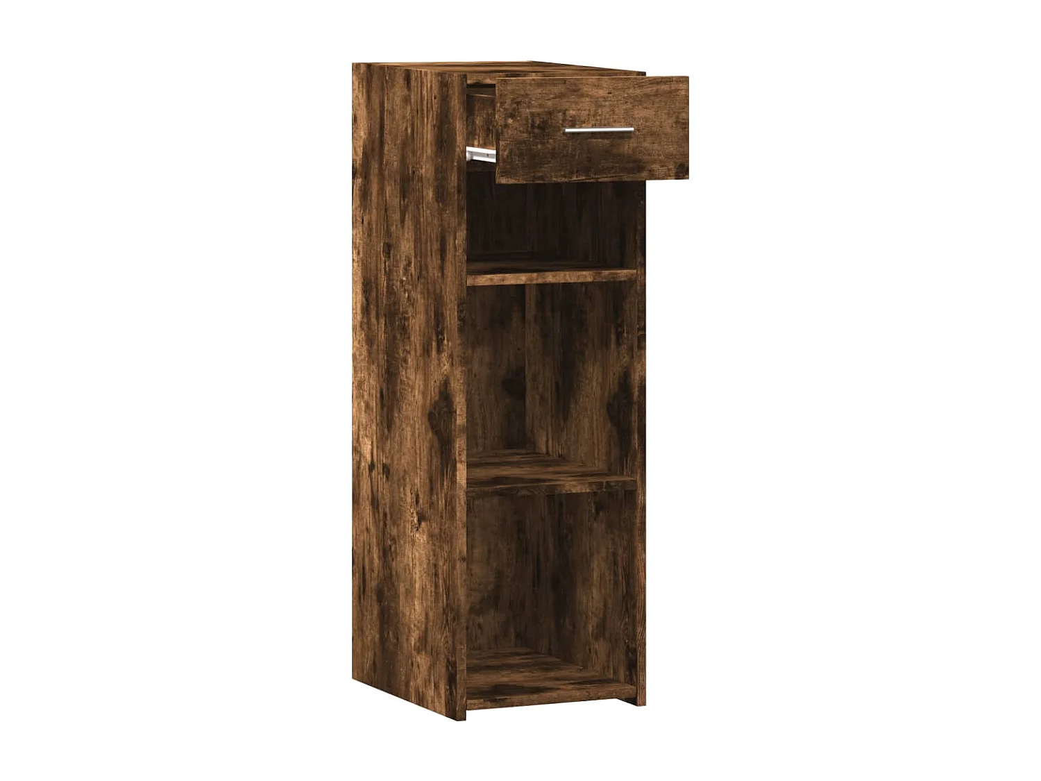 Credenza Rovere Fumo 30x42,5x93 cm in Legno Multistrato