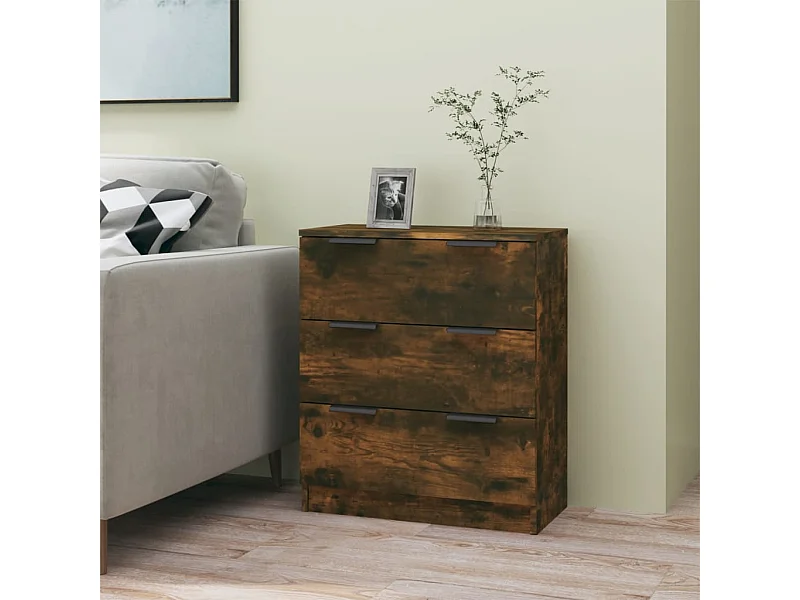 Sideboard Räuchereiche 60x30x70 cm Holzwerkstoff