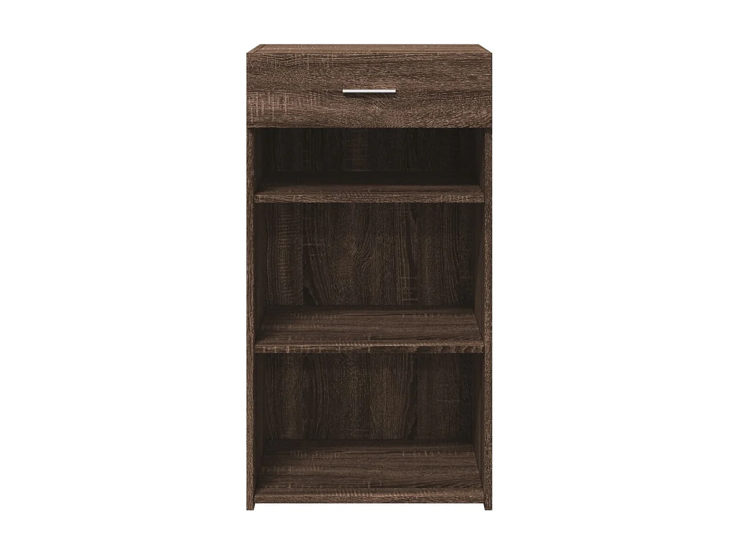 Credenza Rovere Marrone 50x42,5x93 cm in Legno Multistrato