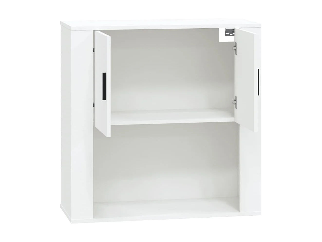 Mobile a Parete Bianco 80x33x80 cm in Legno Multistrato