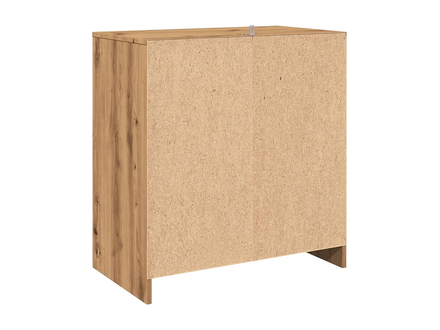 Buffet chêne artisanal 70x41x75 cm bois d'ingénierie