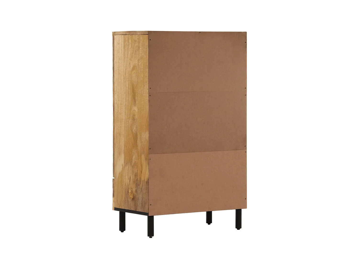 Highboard 60x33x100 cm Massivholz Mango