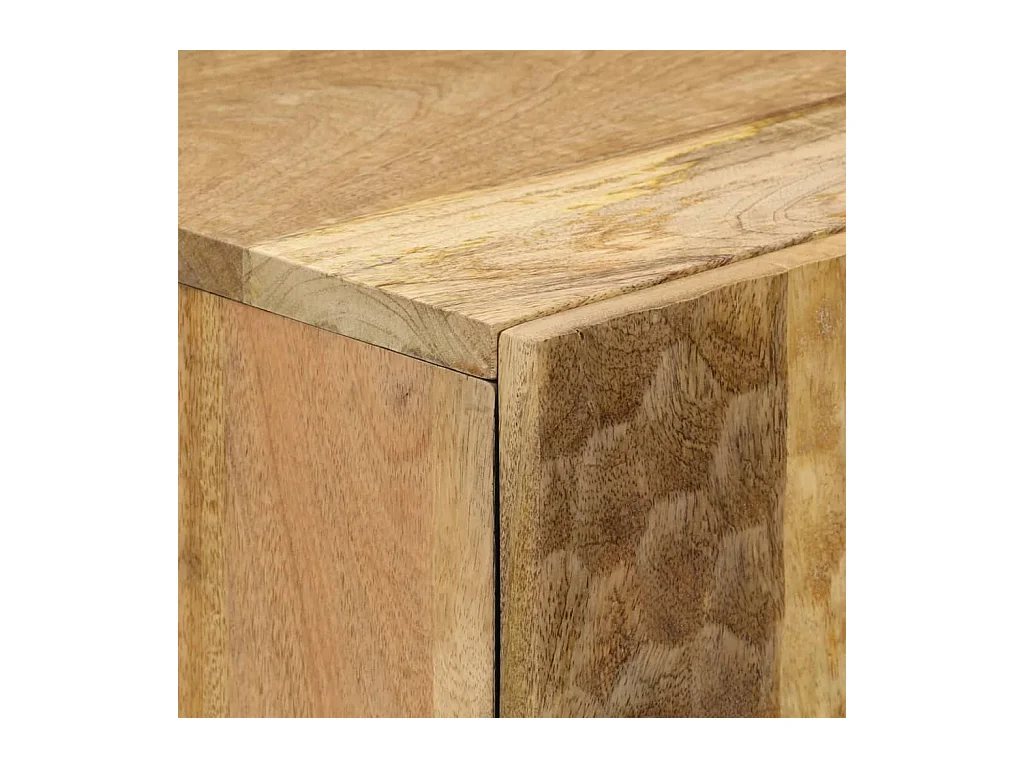 Highboard 60x33x100 cm Massivholz Mango