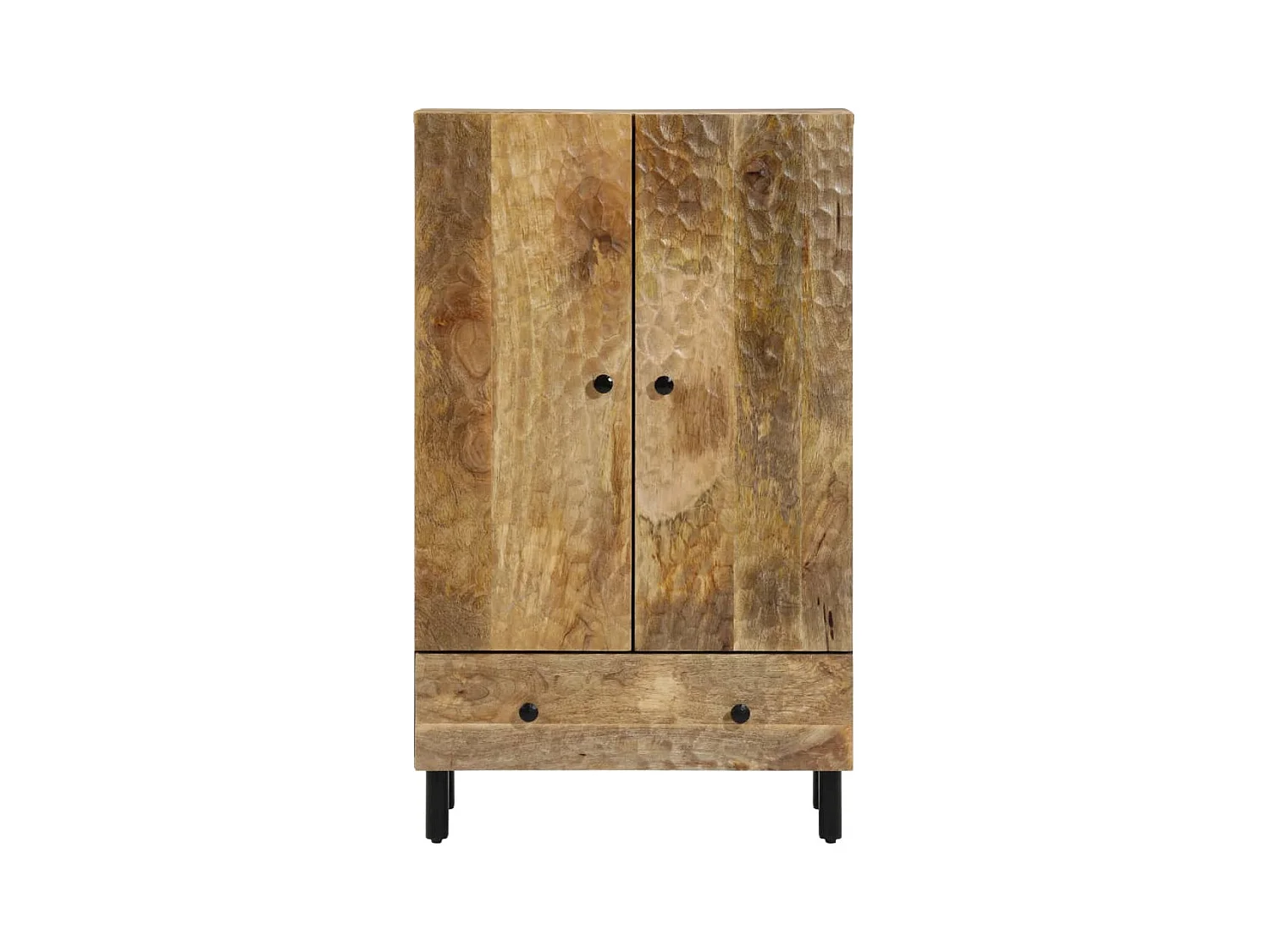 Highboard 60x33x100 cm Massivholz Mango
