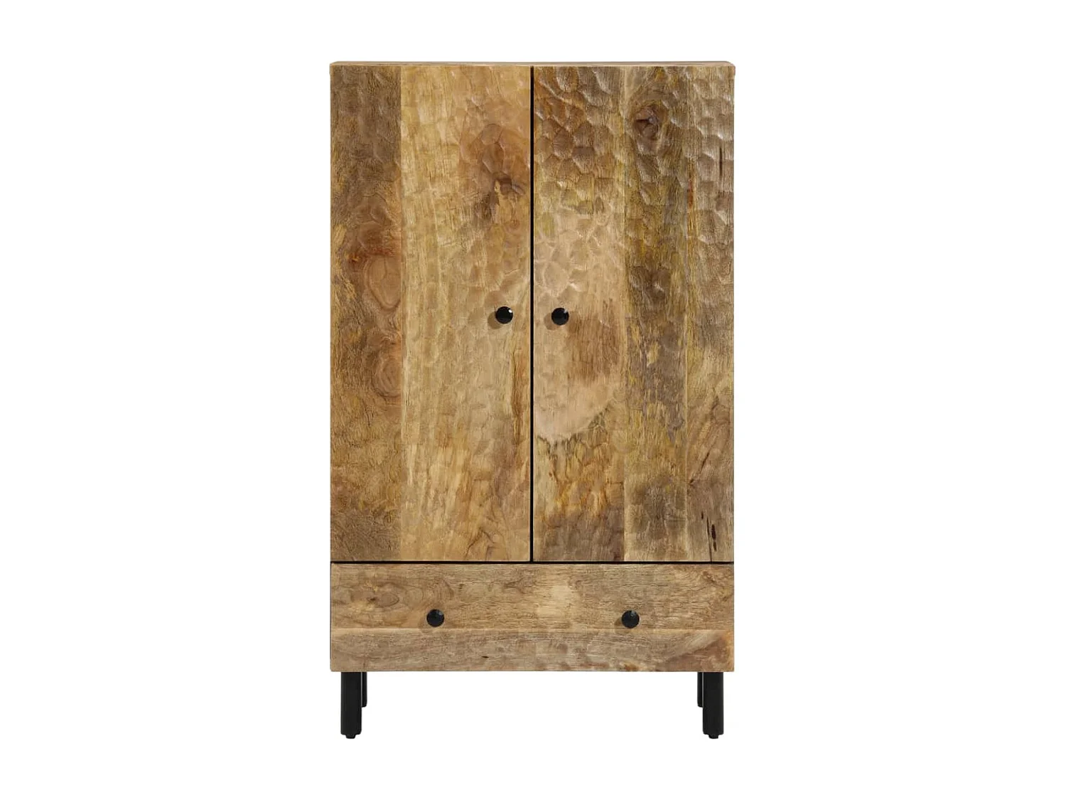 Buffet 60x33x100 cm bois de manguier massif