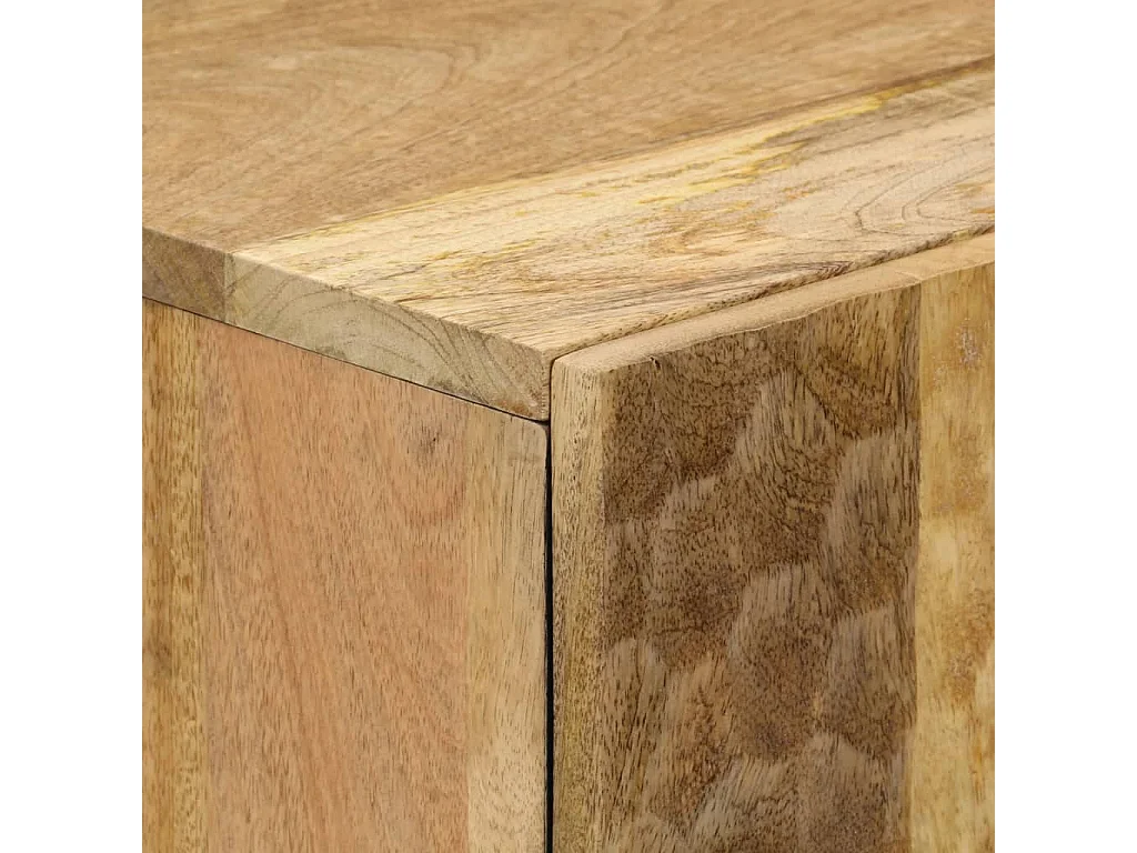 Buffet 60x33x100 cm bois de manguier massif