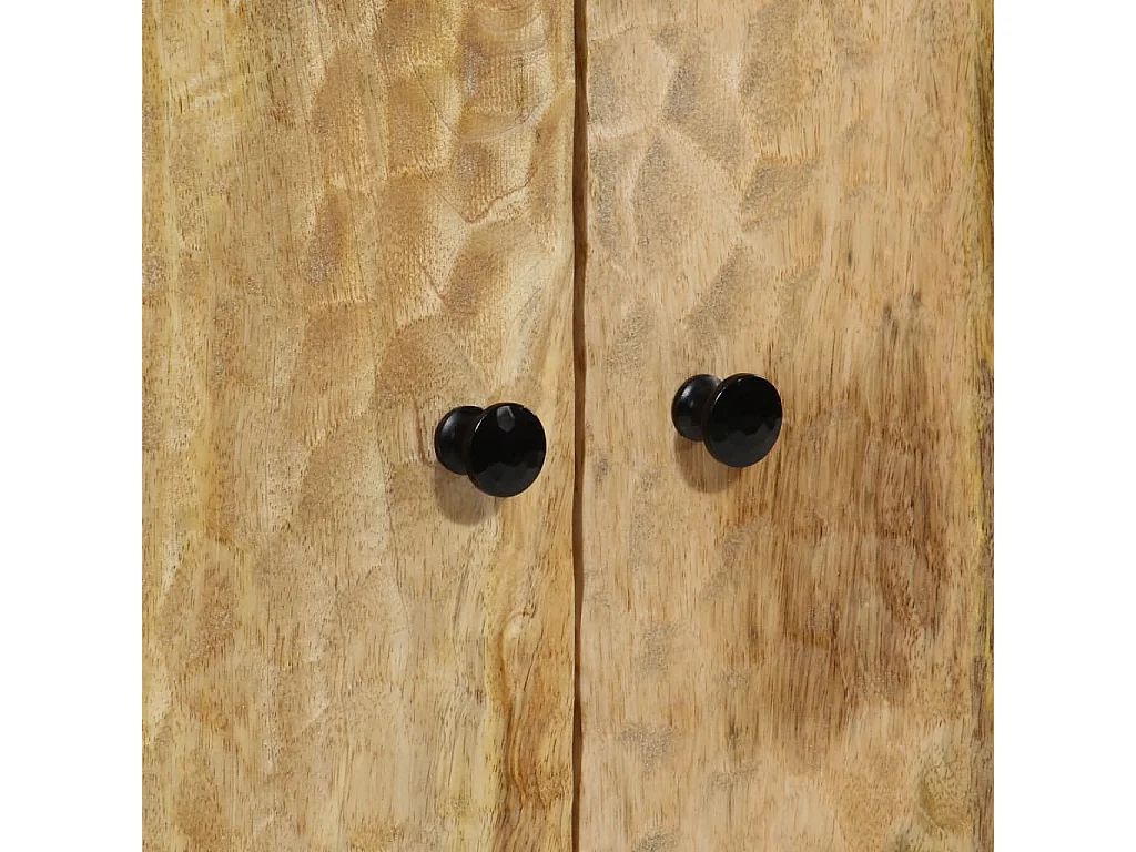 Buffet 60x33x100 cm bois de manguier massif