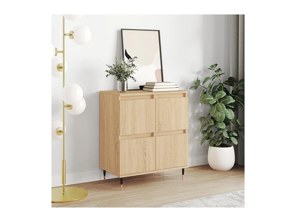 Sideboard Sonoma-Eiche 60x35x70 cm Holzwerkstoff