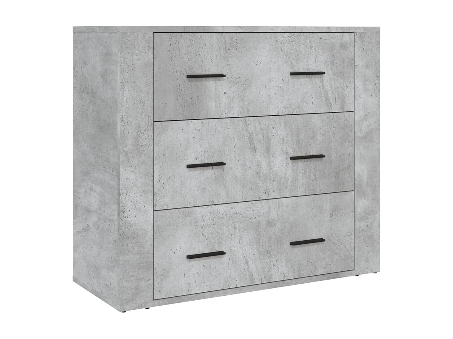 Aparador alto madera contrachapada gris hormigón