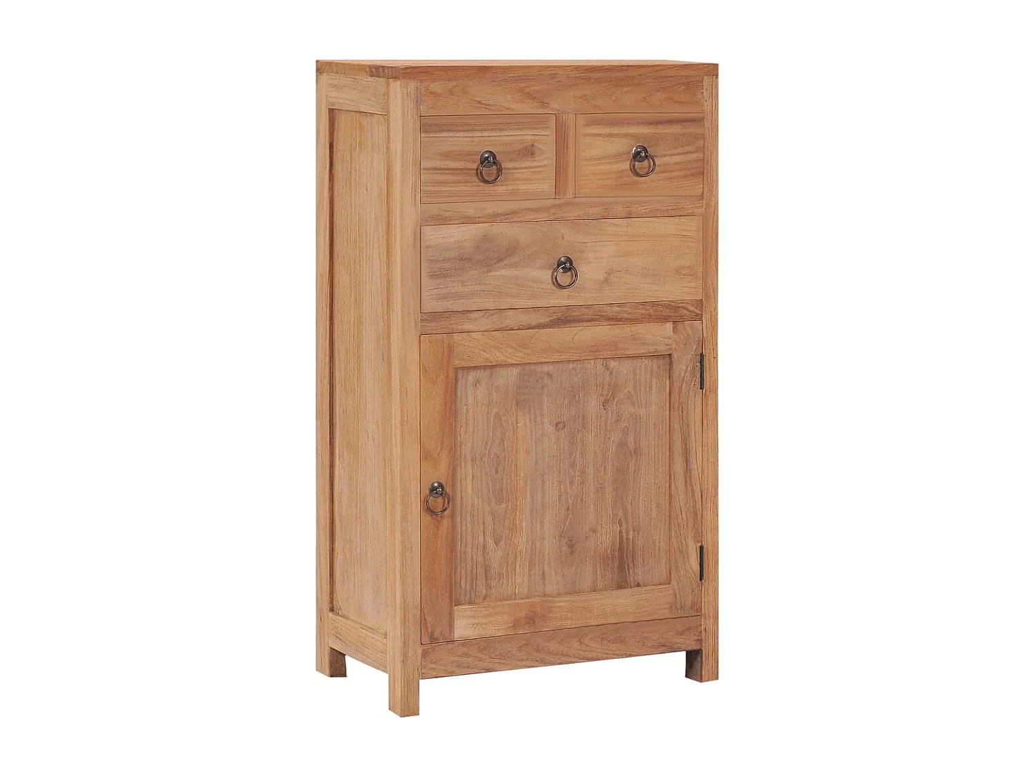 Buffet 50x30x90 cm bois de teck massif
