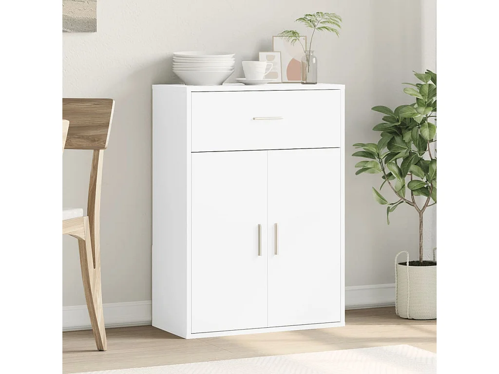 Sideboard Weiß 60x30x84 cm Holzwerkstoff