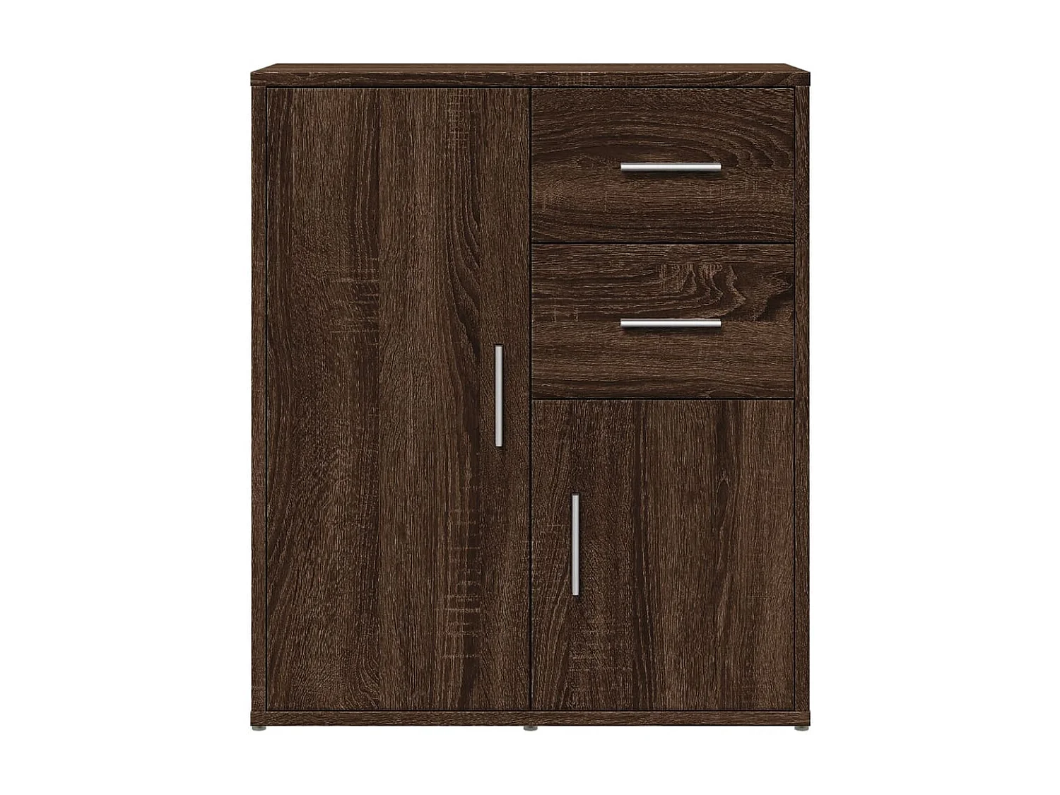 Sideboard Braun Eiche-Optik 60x31x70 cm Holzwerkstoff