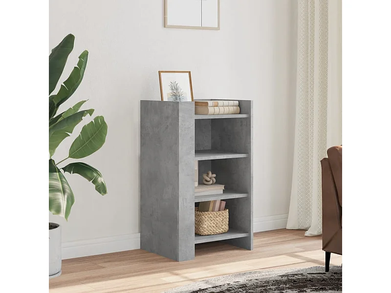 Sideboard Betongrau 45x35x75 cm Holzwerkstoff