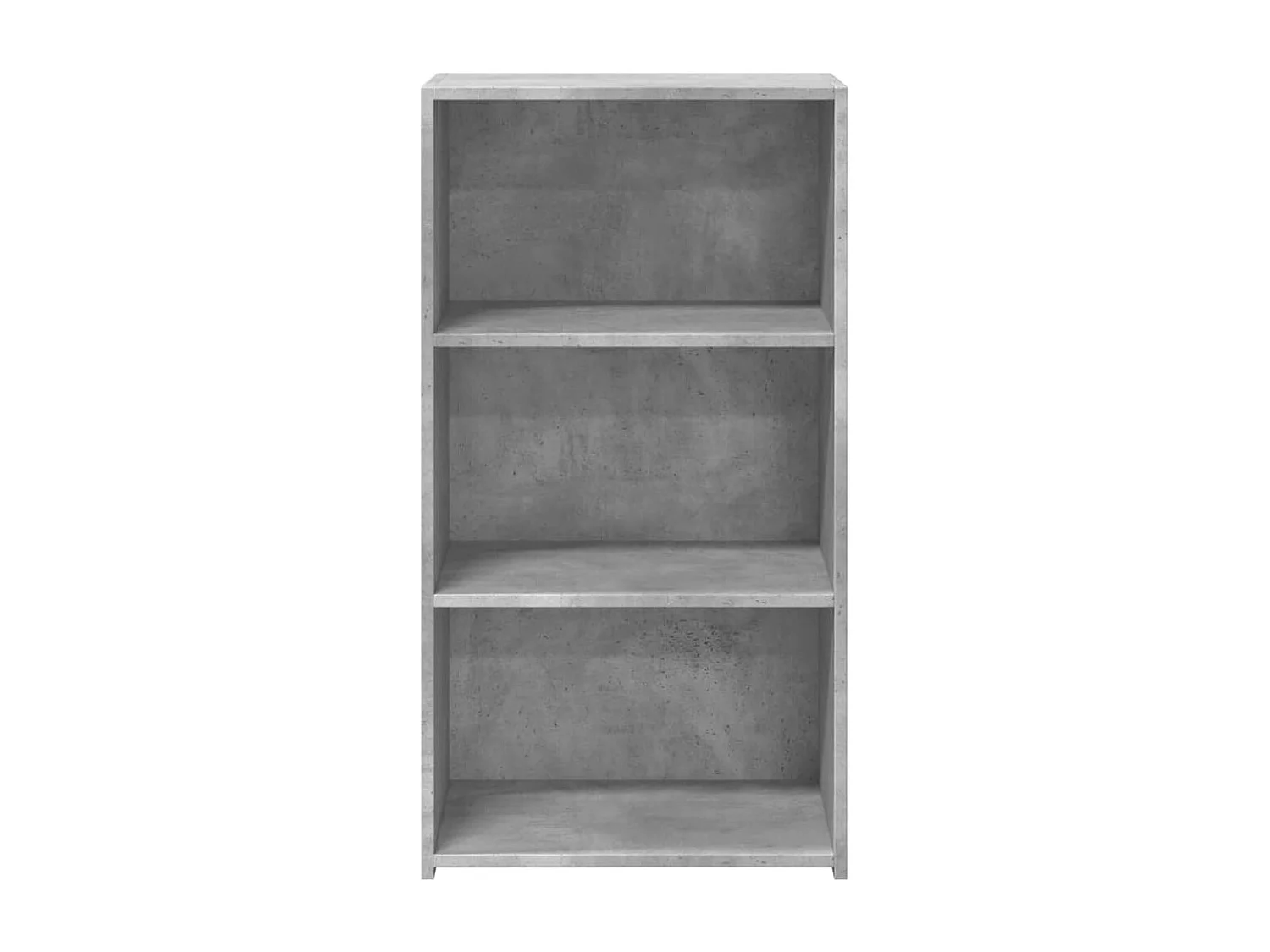 Credenza Grigio Cemento 50x41x93 cm in Legno Multistrato