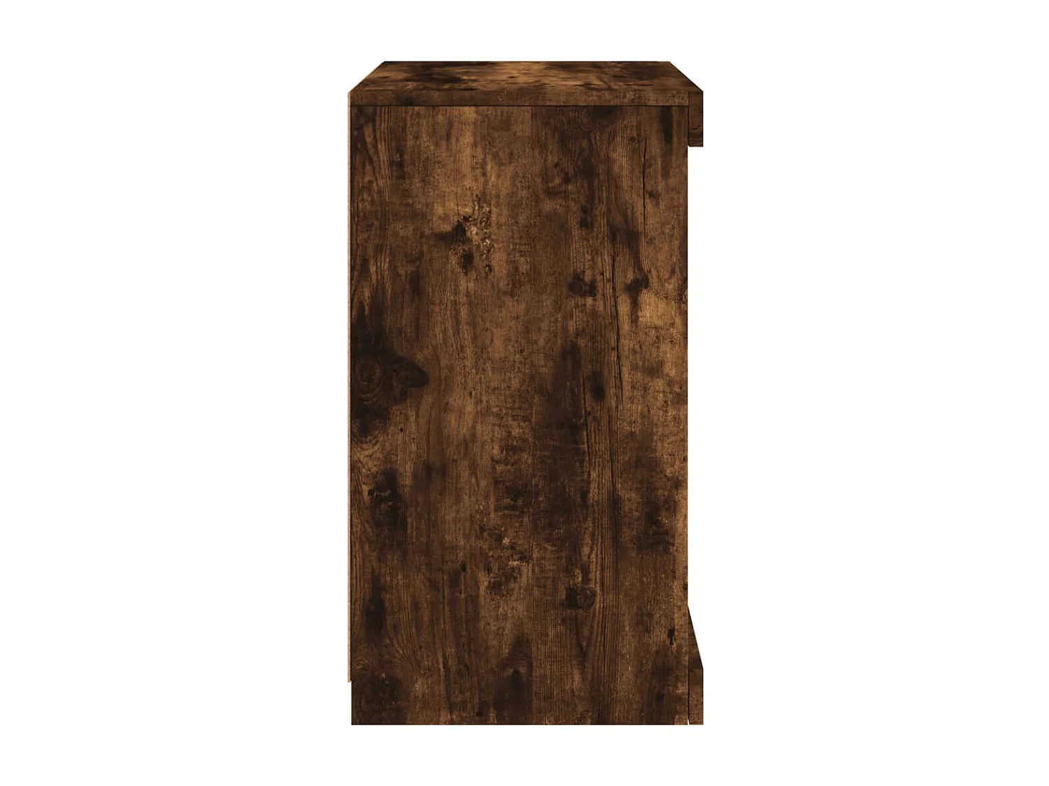 Sideboard mit LED-Leuchten Räuchereiche 41x37x67 cm