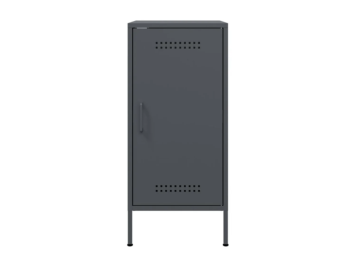 Sideboard Anthrazit 36x39x79 cm Stahl