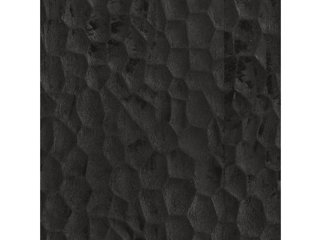 Móvel de apoio 60x33x75 cm madeira de mangueira maciça preto