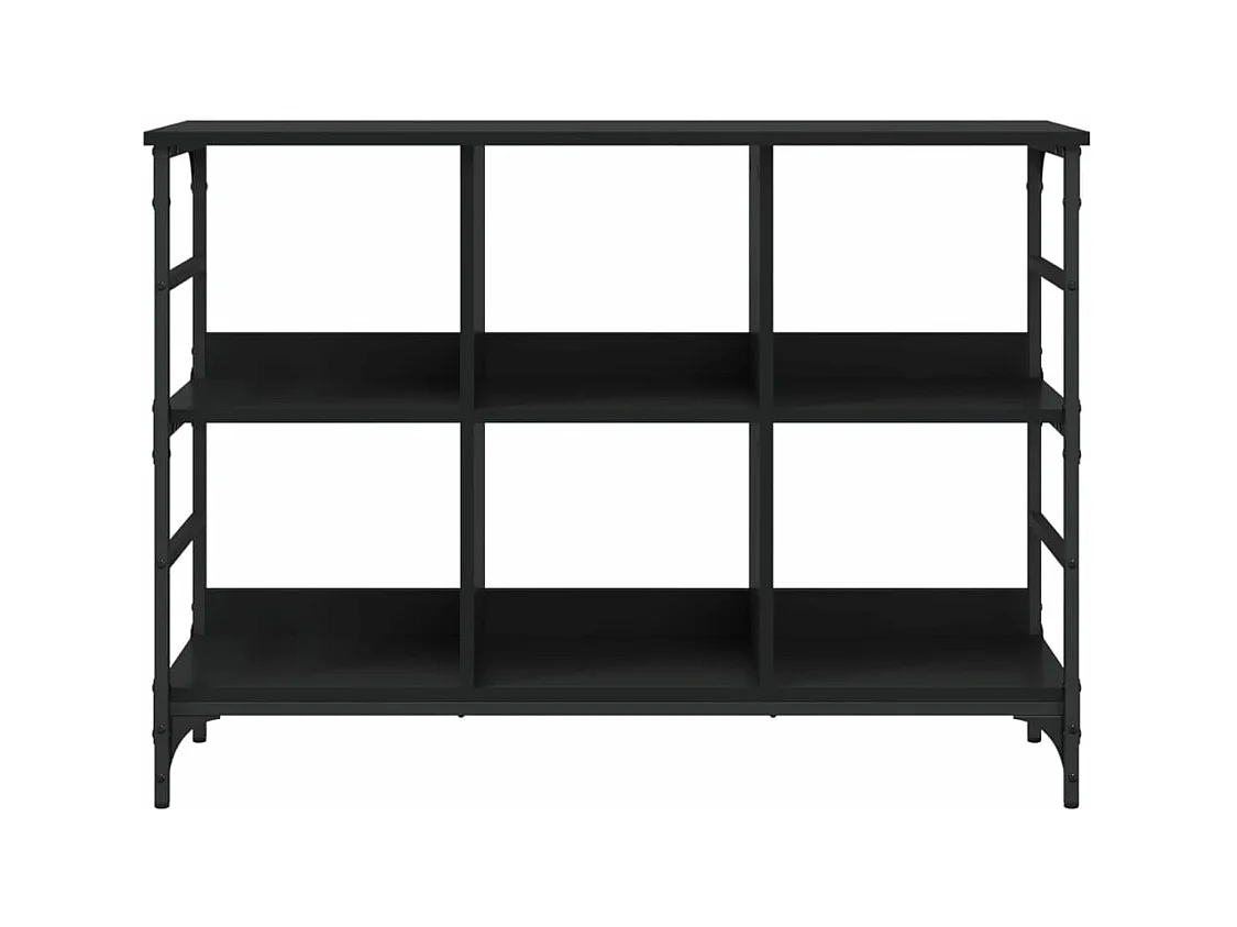 Sideboard Schwarz 102x32x73,5 cm Holzwerkstoff