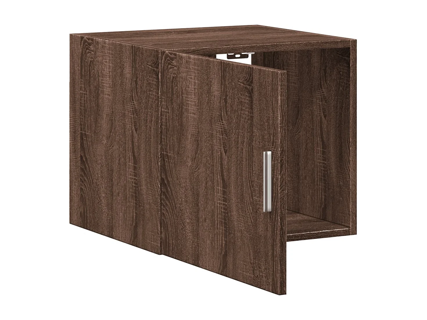 Armario de pared madera ingeniería marrón roble 45x42,5x40 cm