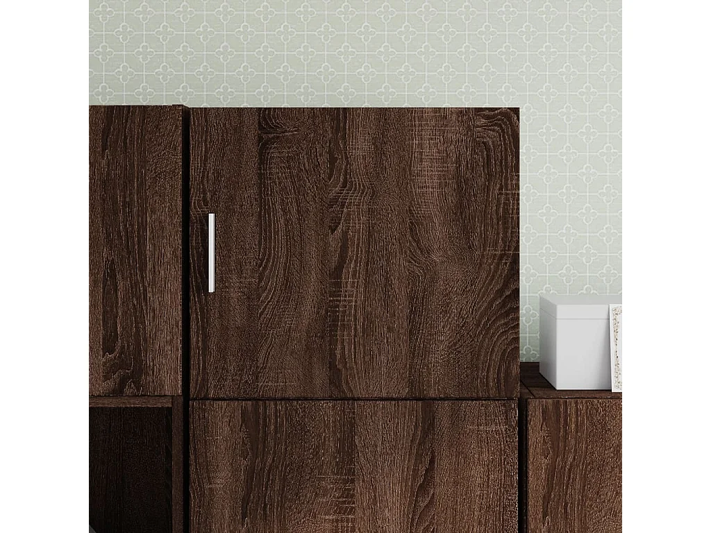 Armoire murale chêne marron 45x42,5x40 cm bois d'ingénierie