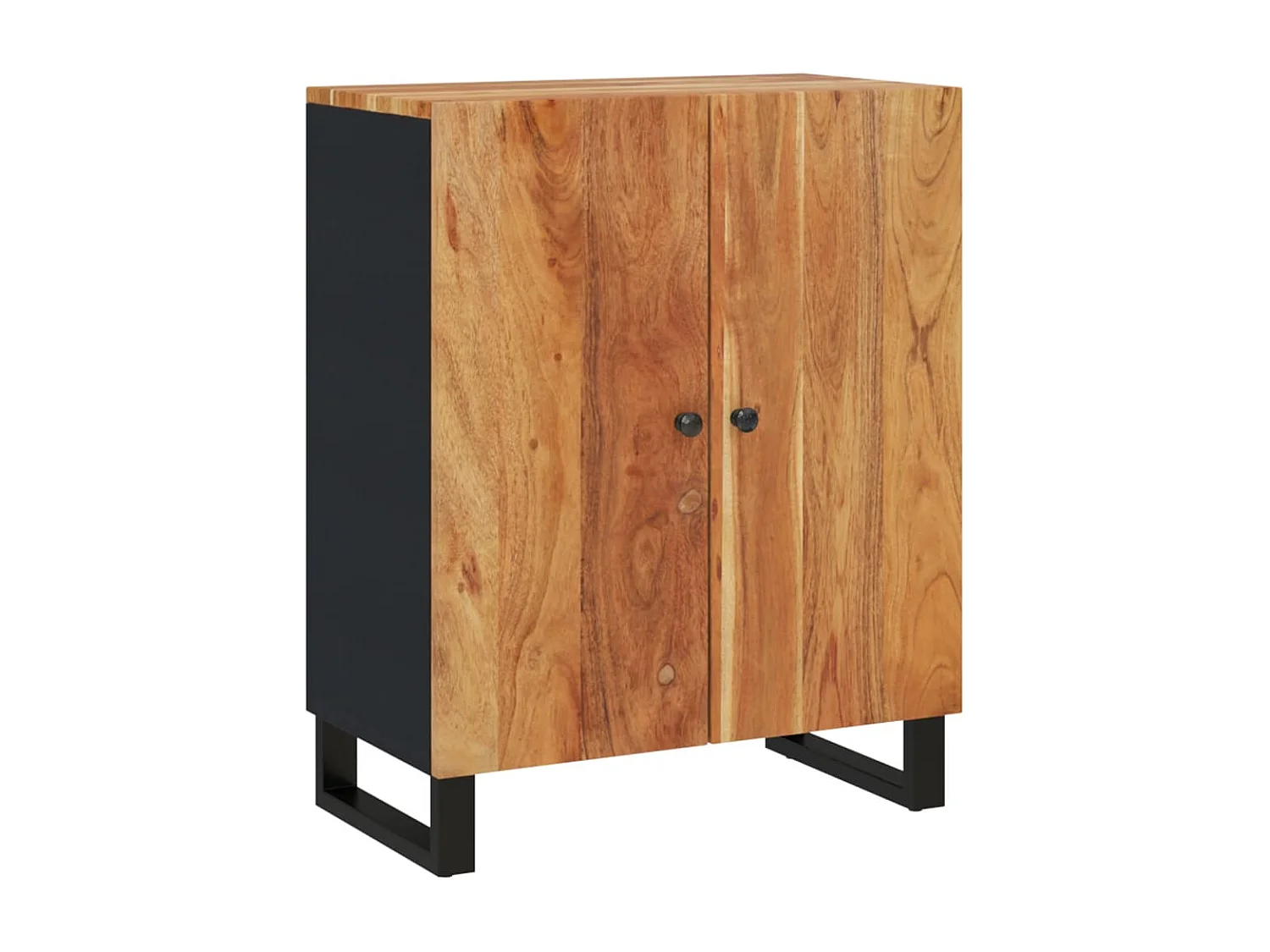 Buffet 60x33x75 cm Bois massif d'acacia