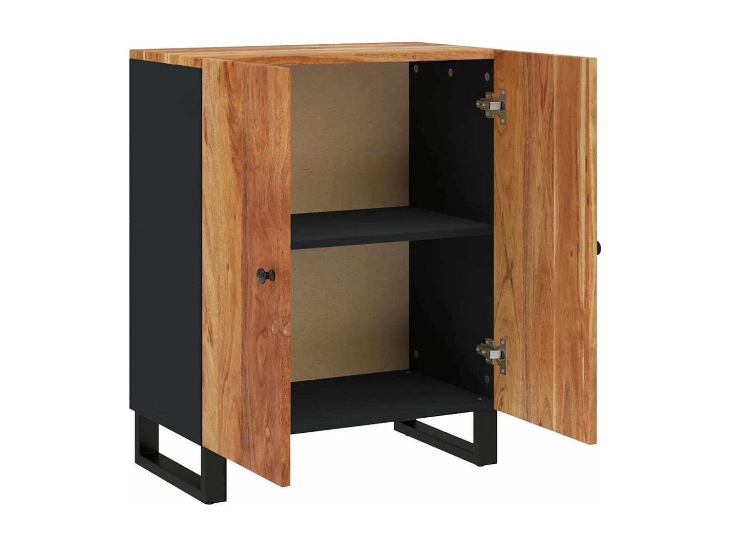 Buffet 60x33x75 cm Bois massif d'acacia