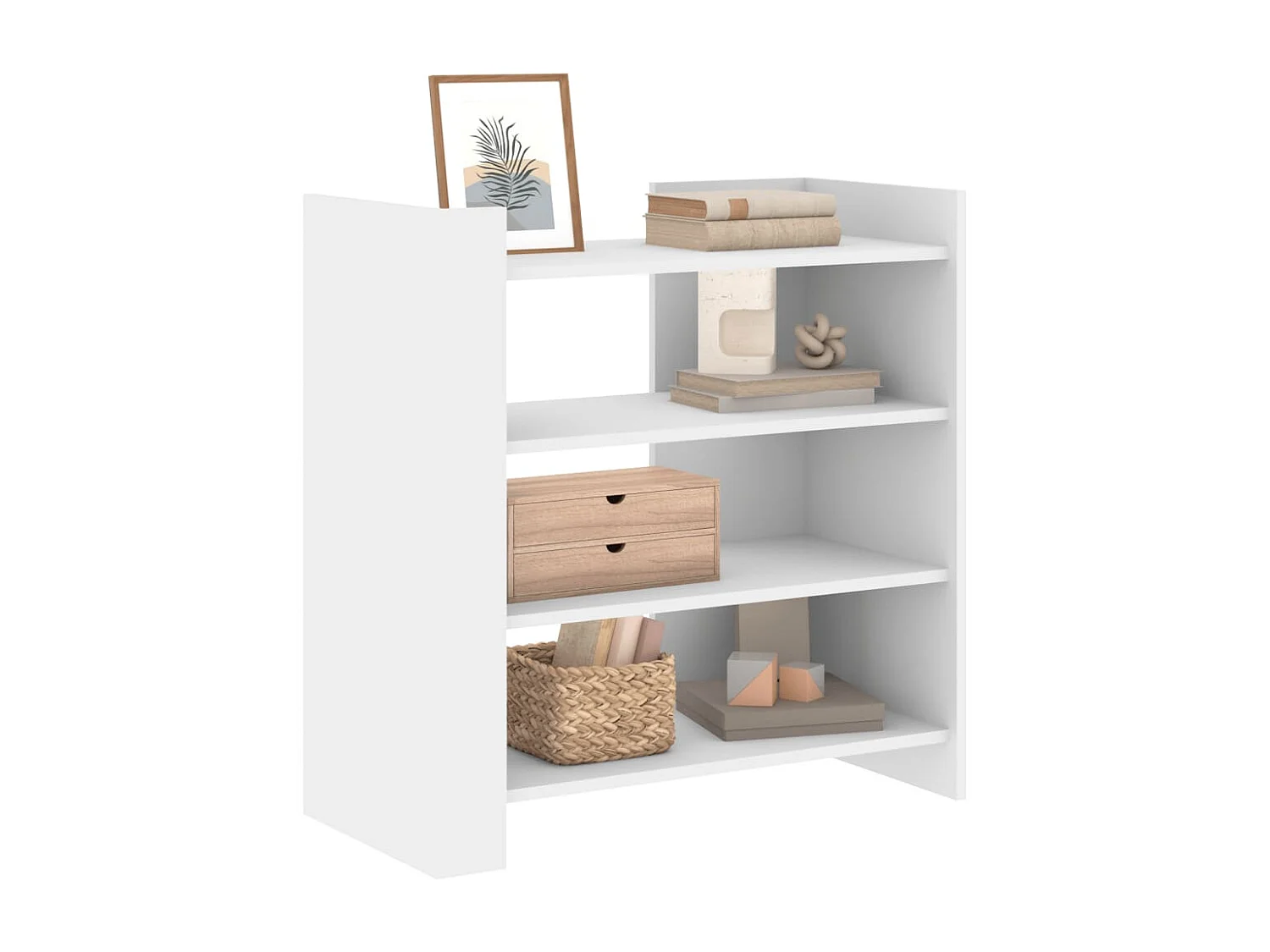 Sideboard Weiß 73,5x35x75 cm Holzwerkstoff