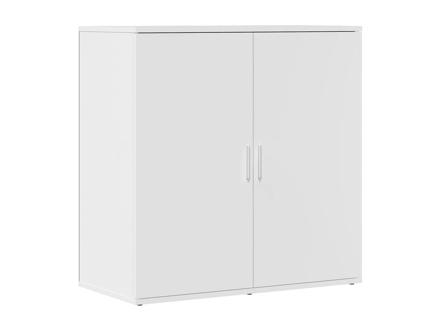 Buffets 2 pcs blanc 79x38x80 cm bois d’ingénierie