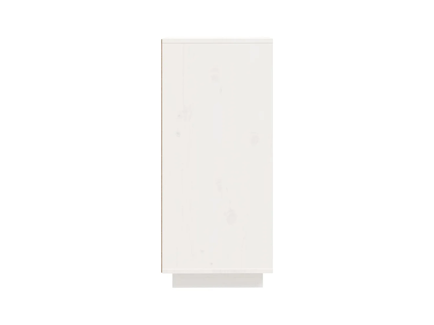 Aparador 60x35x80 cm madeira de pinho maciça branco