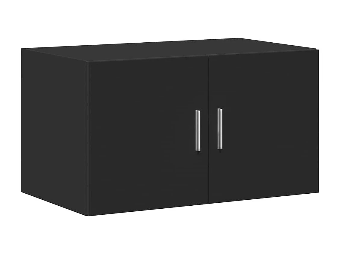 Wandschrank Schwarz 70x42,5x40 cm Holzwerkstoff