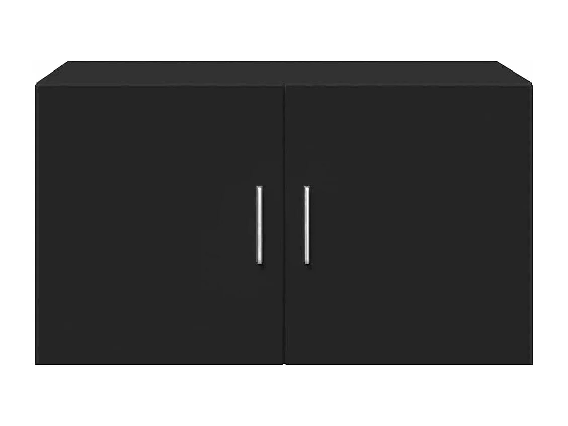 Wandschrank Schwarz 70x42,5x40 cm Holzwerkstoff