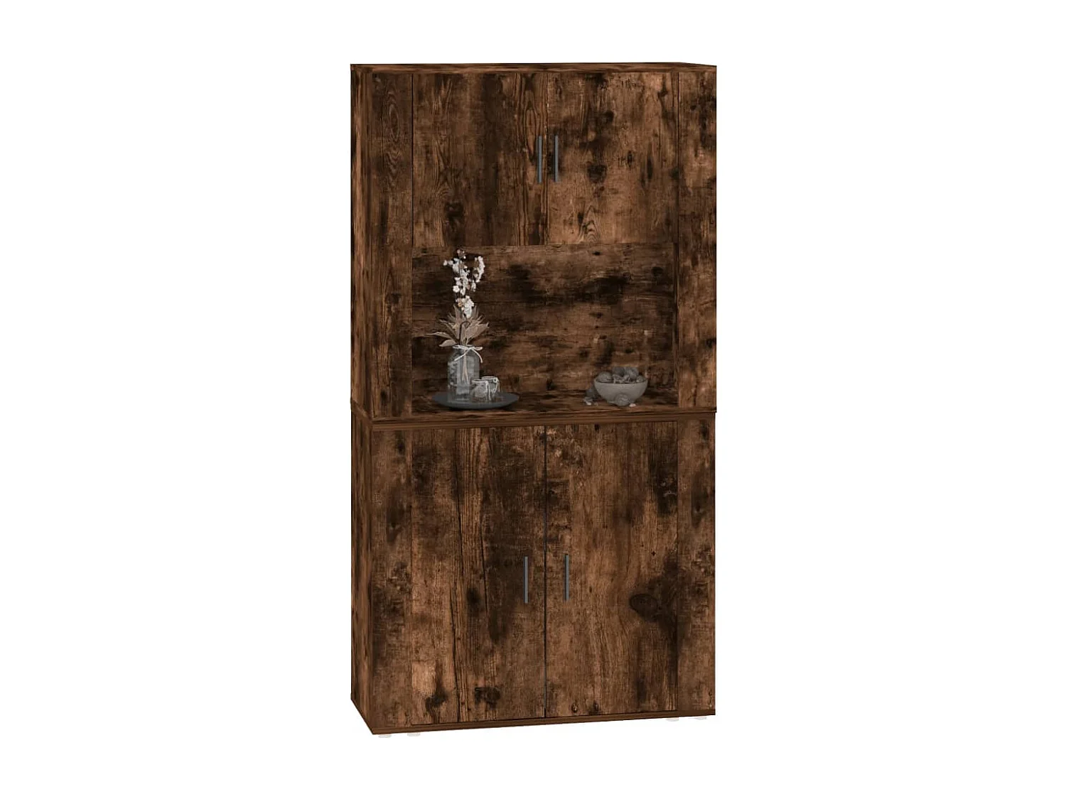 Buffet haut Chêne fumé Bois d'ingénierie